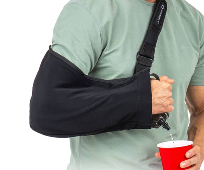 Arm Sling with Secret Hidden Flask
