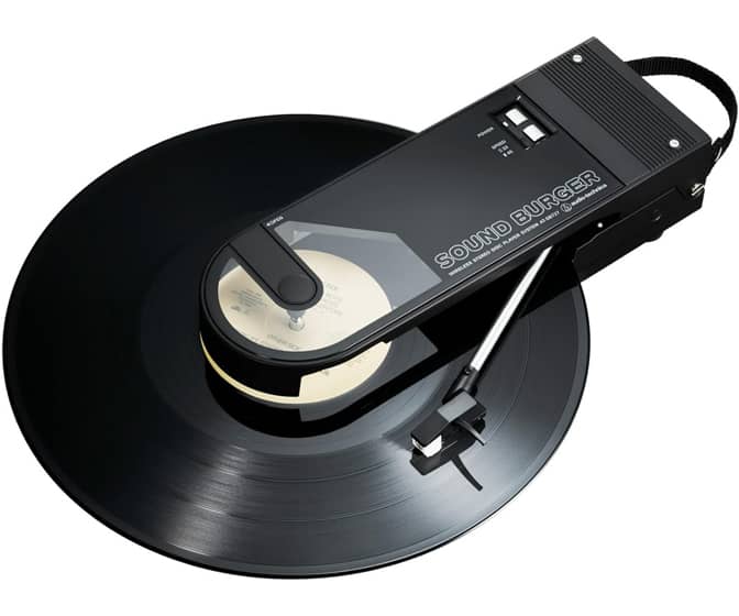 Audio-Technica Sound Burger - Retro Bluetooth Portable Turntable