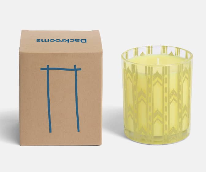 Backrooms Scented Candle - Metallic Hiss, Ash, Humidity, and Sweetness