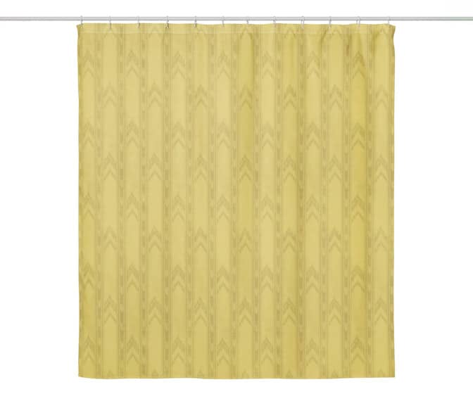 Backrooms Yellow Wallpaper Shower Curtain