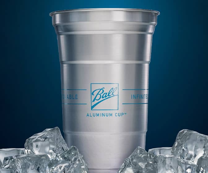 Ball Aluminum Cups -  The Ultimate Cold-Drink Party Cups!