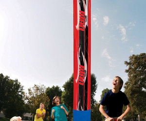 Banzai Titan Blast Inflatable Rocket - Launches over 100' in the air!
