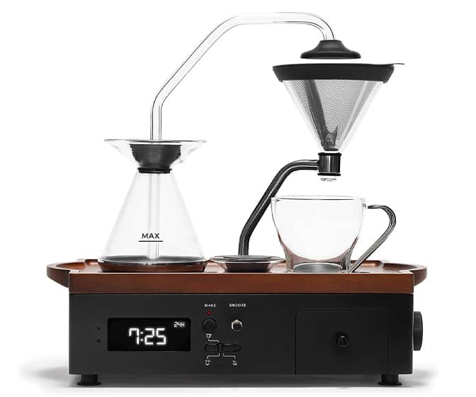 Barisieur Coffee and Tea Brewing Alarm Clock