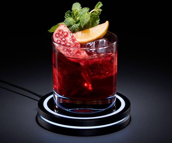 Barsys Coaster 2.0 - Uses Interactive Lighting to Help Make Cocktails
