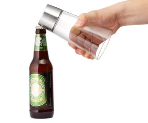 Beer Opening Glass