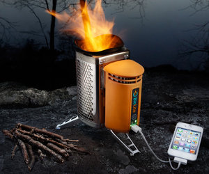 BioLite CampStove - Burns Wood to Cook Dinner and Charge Gadgets