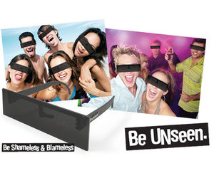 Black Bars - Censor Bar Glasses