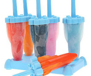 Blue Rocket Pop Molds - Popsicle Maker
