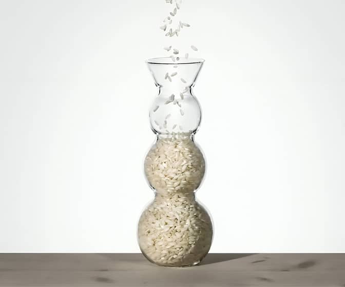 Blueside Design Pilaf - Glass Rice Portioner / Measuring Vessel