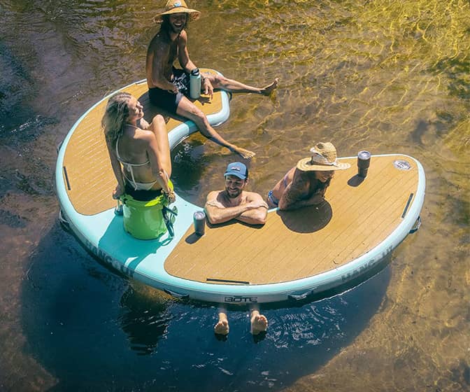 BOTE Inflatable Dock Hangout