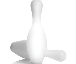 Bowling Pin Lamp - Turns Off When Knocked Down