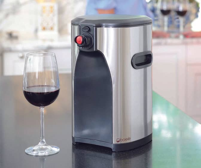 Boxxle - Sleek Stainless Steel Boxed Wine Dispenser