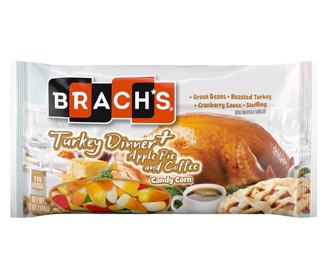 Brach's Turkey Dinner + Apple Pie and Coffee Candy Corn