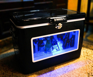 BREKX - Illuminated LED Party Cooler With Window