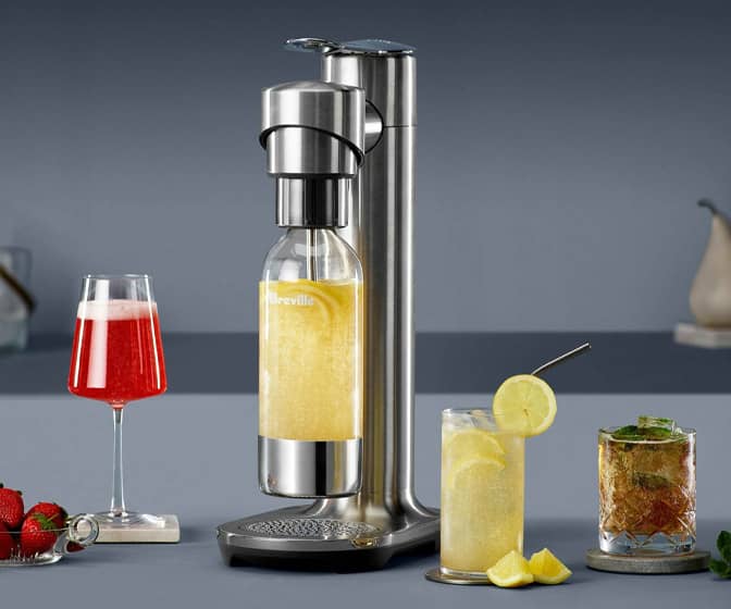 Breville InFizz Fusion - Turn Nearly Any Drink Into a Sparkling Beverage
