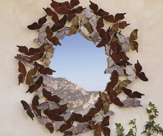 Butterfly Garden Mirror