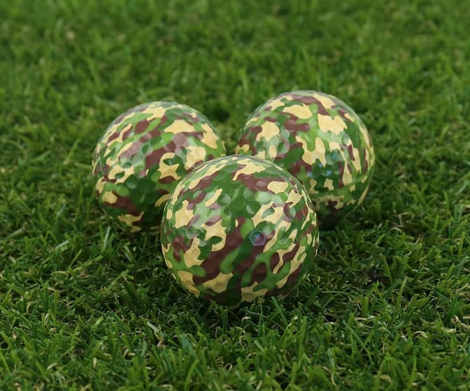 Camouflage Golf Balls