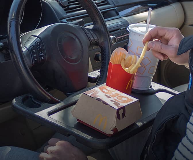 Car Steering Wheel Tray / Lap Desk