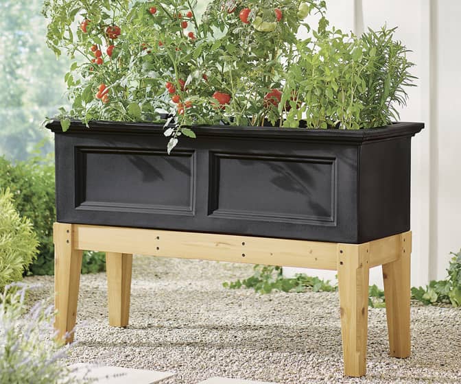 Cedar Wood Raised Garden Planter