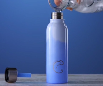 Chameleon Bottle - Changes Color To Show How Much Water Is Left