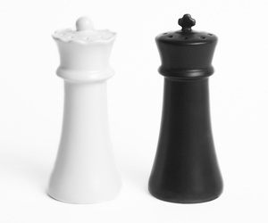 Checkmates - Salt And Pepper Shakers