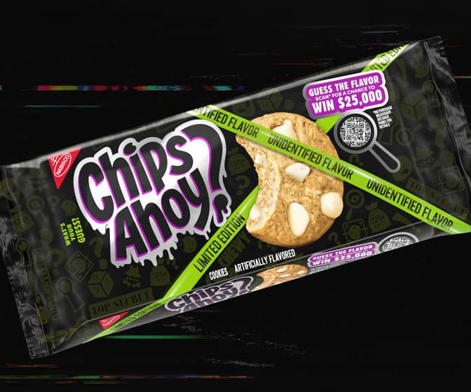 CHIPS AHOY! Unidentified Mystery Glitch Flavor Cookies - Guess to Win!