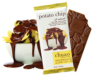 Chuao Potato Chip Chocolate Bar
