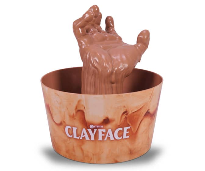 Clayface Popcorn Bucket with a Disturbing Outstretched Melting Hand