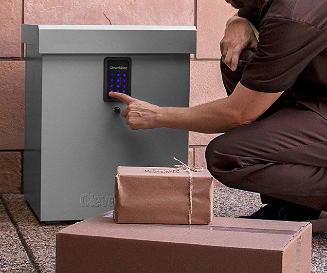 CleverMade - Package Delivery Lock Box