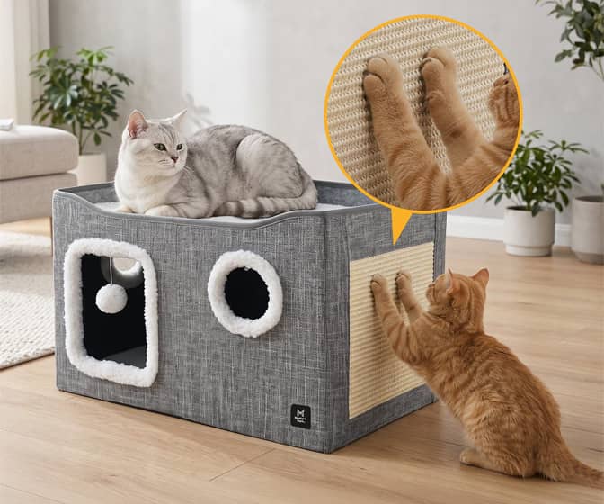 Collapsible Cat Condo