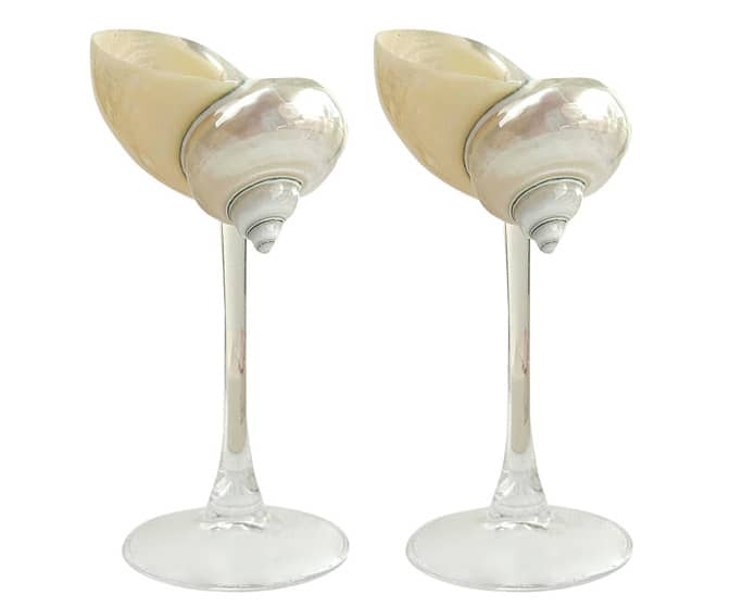 Conch Shell Wine Glasses