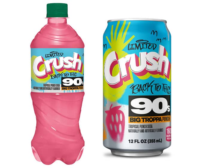 Crush Back to the 90s Big Troppa Punch Soda