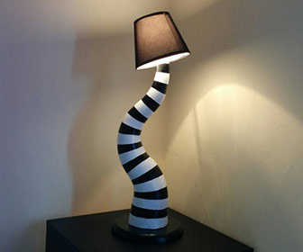 Daedalus - Feather Winged Table Lamp