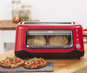 Dash Clear View Glass Toaster