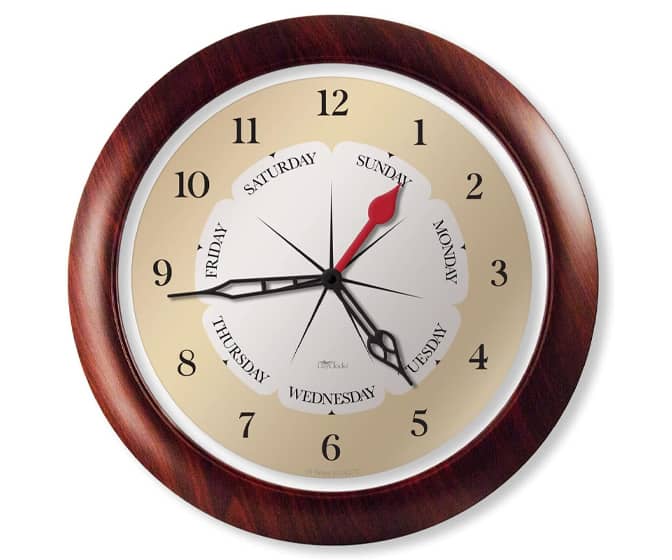 Dusk Wall Clock - Changes Shades As Time Goes By