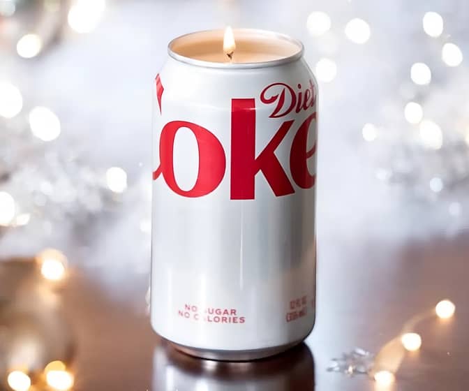 Diet Coke Scented Candle in a Can