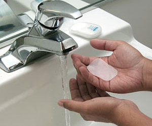 Dissolving Soap, Body Wash and Shampoo Sheets