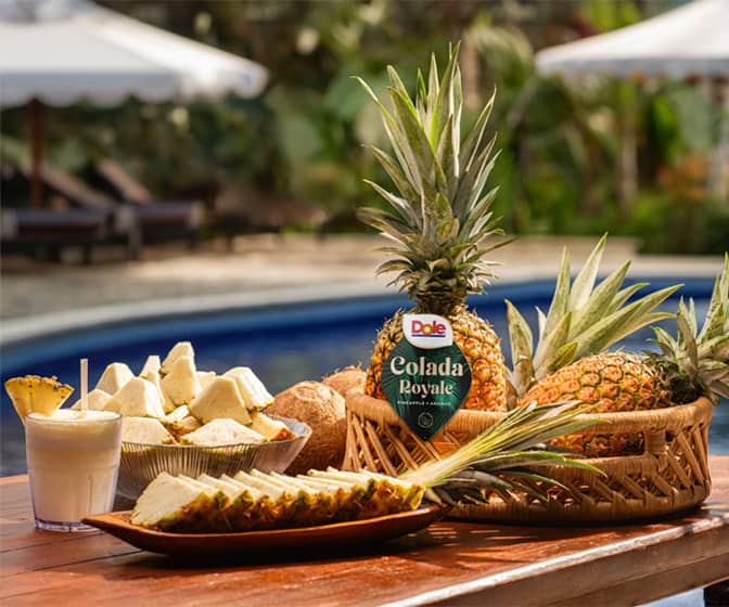 Dole Colada Royale Pineapple - Tastes Like a Pina Colada!