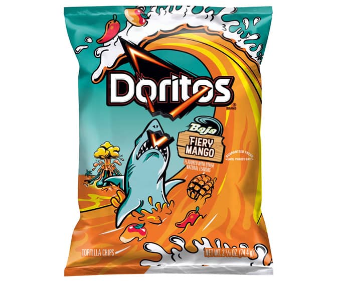 Doritos Baja Fiery Mango Tortilla Snack Chips