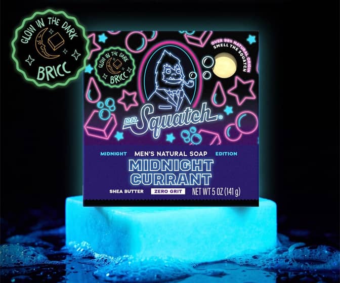 Dr. Squatch Glow-in-the-Dark Soap