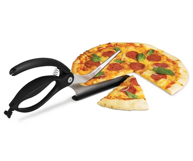 Dreamfarm Scizza Pizza Scissors - Slide, Slice, and Serve