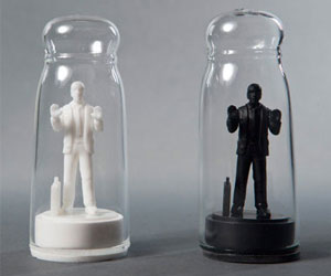 Drowning In Debt Salt And Pepper Shakers