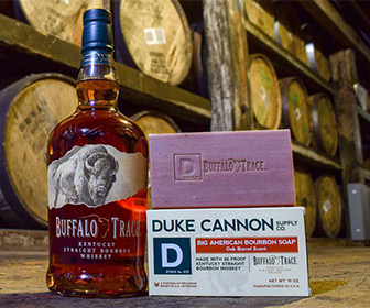 Duke Cannon Buffalo Trace Bourbon Bar Soap - Oak Barrel Scented