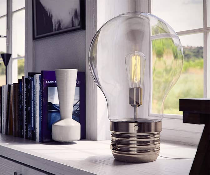 Edison Bulb Table Lamp