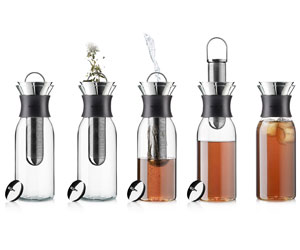 Glass Carafe With Ice Compartment