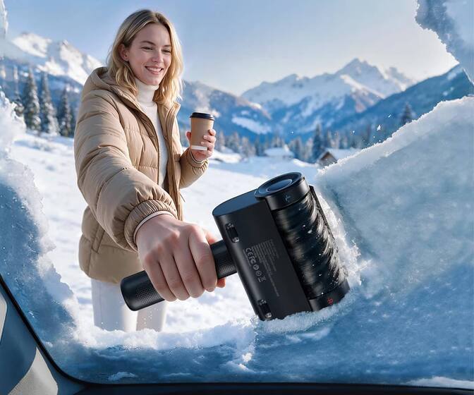 Fanttik Polar G10 Max - Cordless Electric Ice Scraper and Snow Brush