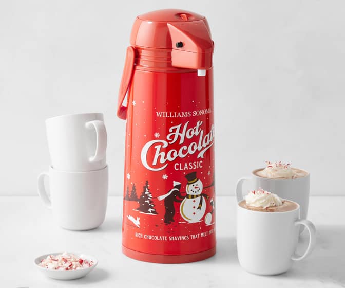 Festive Hot Chocolate Thermal Carafe