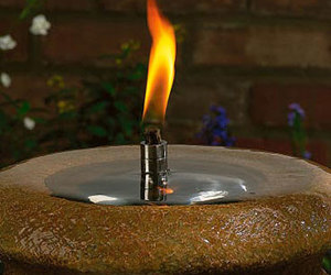 Fire and Water Torch Fountain