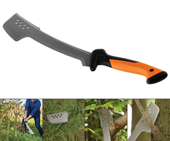 Fiskars Machete Axe - Chops, Slices, Splits, Pull-Cuts, and Push-Cuts