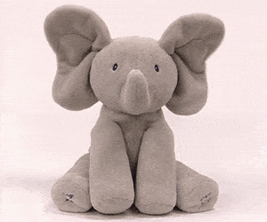 Flappy The Elephant - Animated Plush Sings and Plays Peek-a-Boo